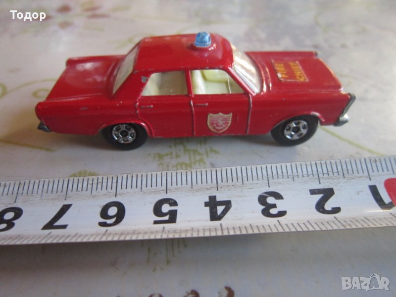 Уникална пожарникарска кола количка Форд Галакси, снимка 1