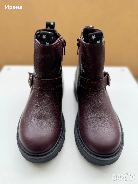 Ботички Clarks естествена кожа- 24,31 номер, снимка 1