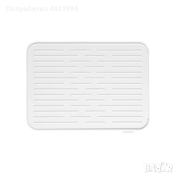 Силиконова подложка за съдове Brabantia 33х44cm, Light Grey, снимка 1
