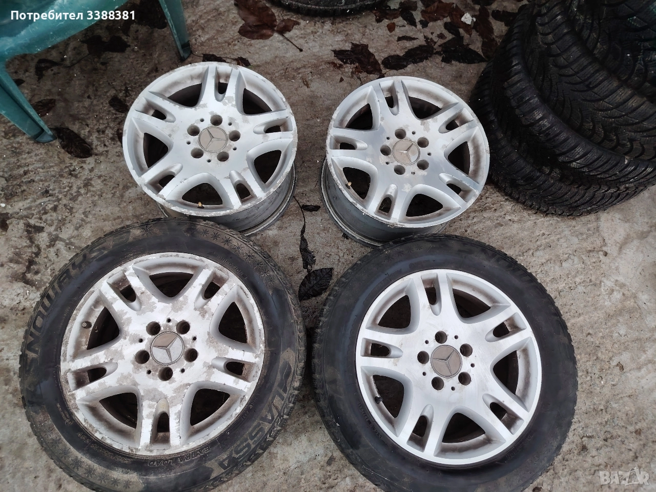 5*112 16" МЕРЦЕДЕС, снимка 1
