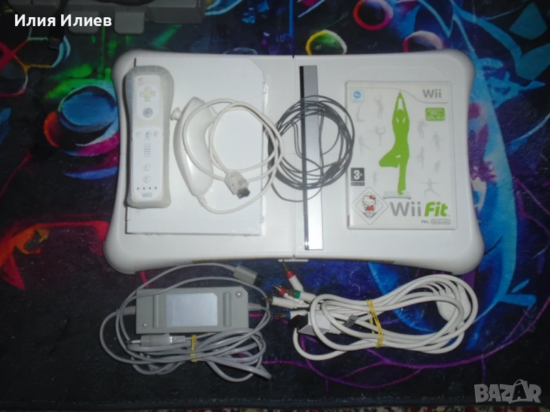 Nintendo Wii RVL-001 EUR + Fit Plus + Balance Board , снимка 1
