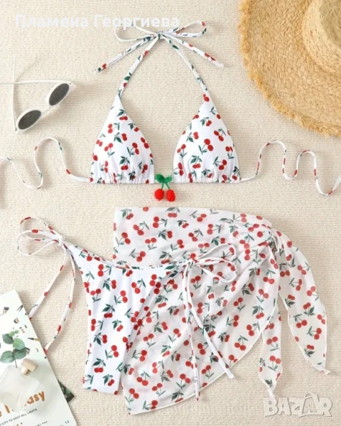 Дамски бански от 3 части, снимка 1