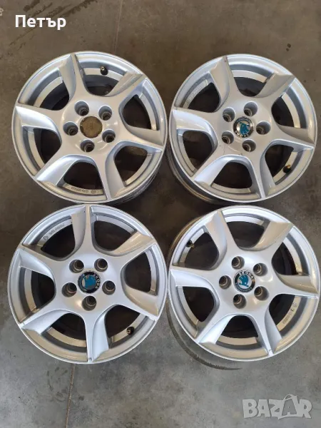 Aлуминиеви Джанти за Шкода -Фолсваген- 5х100х57-14ски, снимка 1