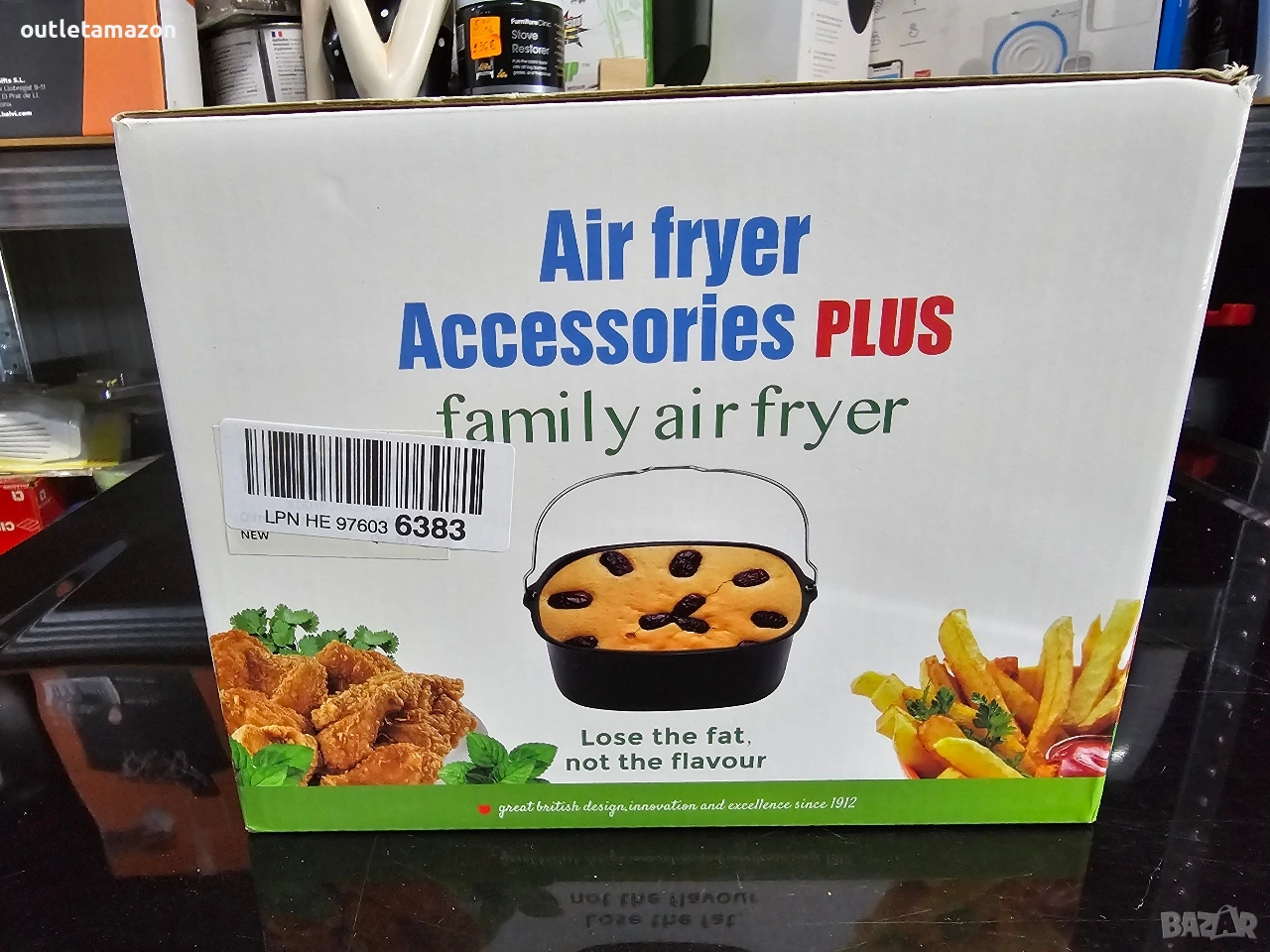 Комплект аксесоари за фритюрник с горещ въздух, подходящ за всички марки, , снимка 1