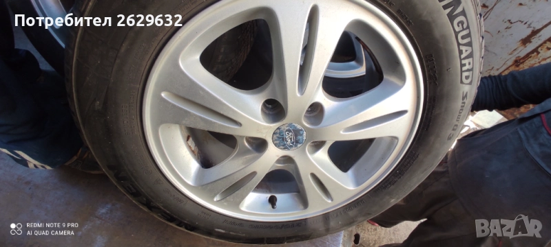 Джанти 16 с гуми за Форд Мондео, снимка 1