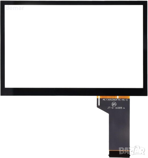 Стъкло за сензорен екран на автомобил, дигитайзер за LCD за TDO‑WVGA0633F00039 CD DVD, снимка 1