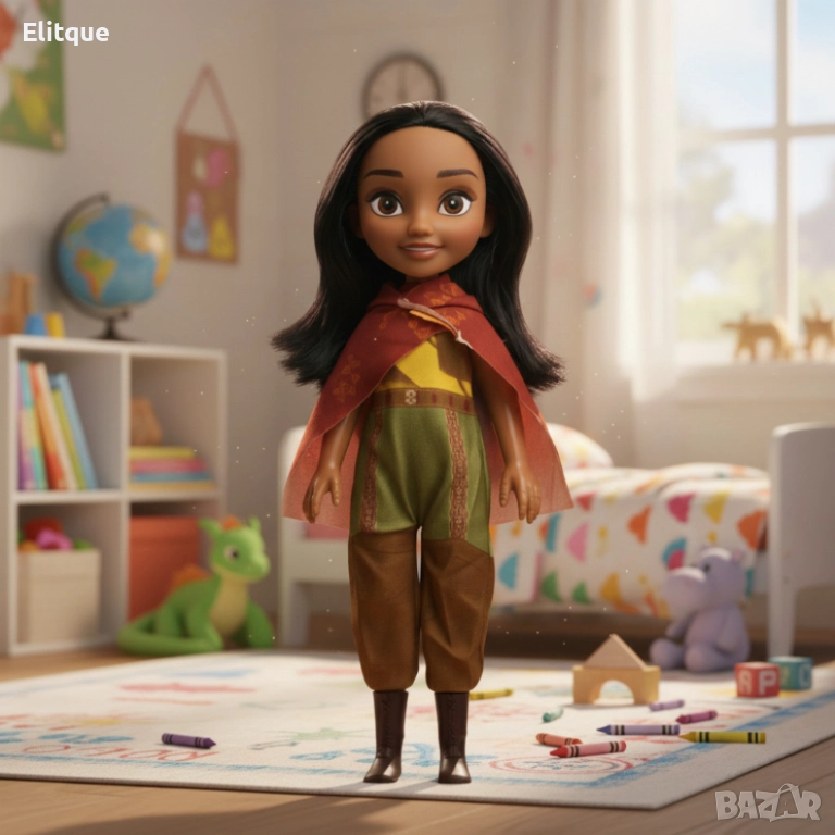 Кукла Рая със шапка и музика – Коледен подарък, който носи радост и магия, снимка 1