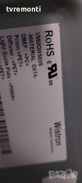 LED подсветка за дисплей V550QWSE05 за телевизор SONY модел KD-55XE7096, снимка 1