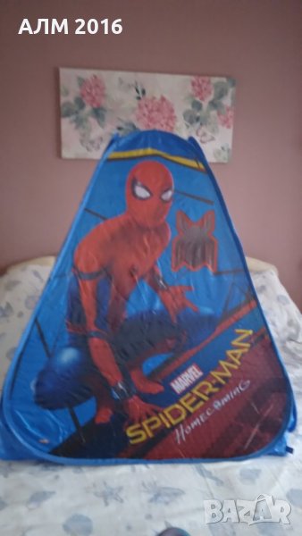 Сгъваема детска палатка Спайдърмен, снимка 1