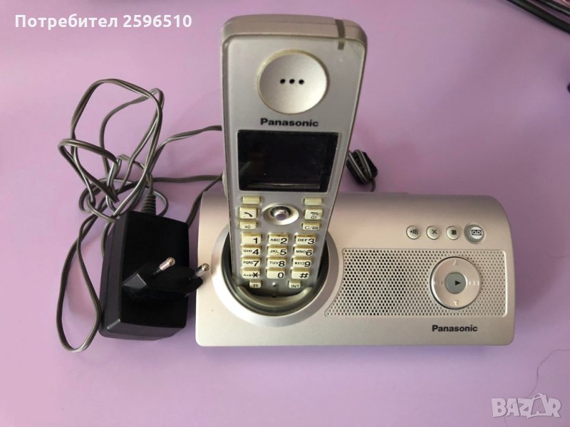 Panasonic KX-TG9120FX с телефонен секретар и цветен дисплей, снимка 1