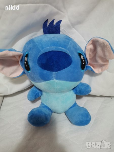 Голям Стич stitch голяма плюшена играчка синьо човече, снимка 1