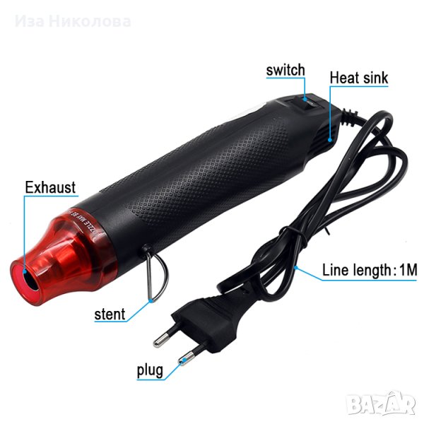 Пистолет за горещ въздух, снимка 1