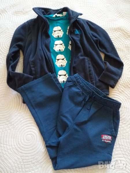 Спортен екип  , суичър , анцунг  , блуза H&M  Star Wors 122 / 128, снимка 1