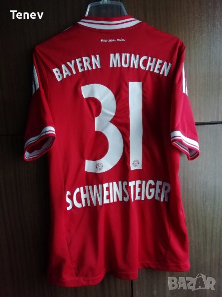 Bayern Munich Schweinsteiger Adidas оригинална тениска фланелка , снимка 1