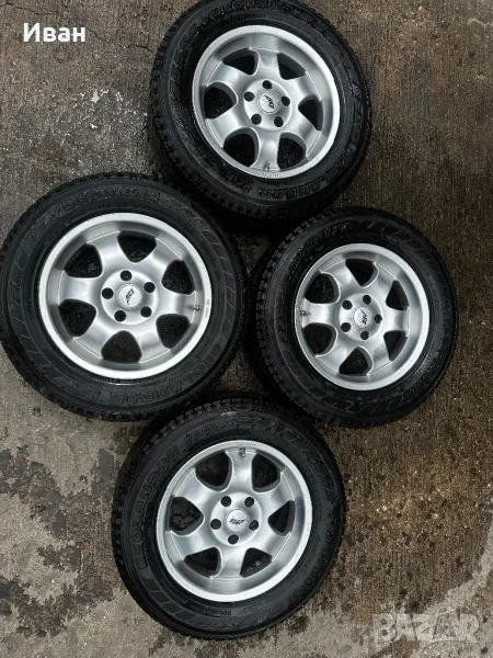 Джанти с зимни гуми AEZ Toyota 5x114.3 7j 16Цола ЕТ35, снимка 1