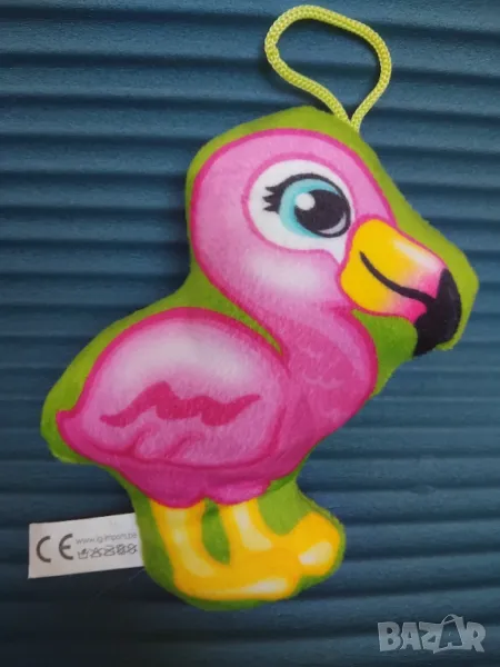 Фламинго - висококачествена плюшена играчка Белгия, снимка 1