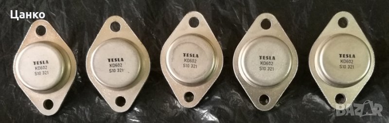Продавам транзистор KD602 - TESLA, снимка 1