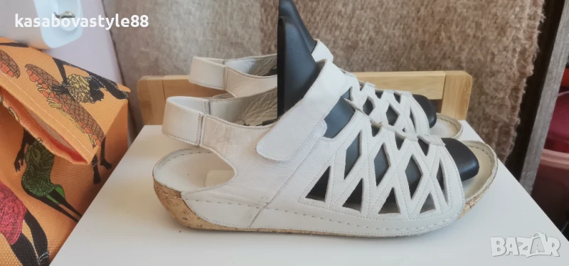 Сандали от естествена кожа 41 н. , снимка 1