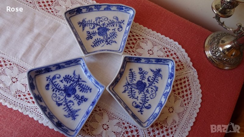 Vintage Три броя плата за ордьовър "Villeroy & Boch" Dresden , снимка 1
