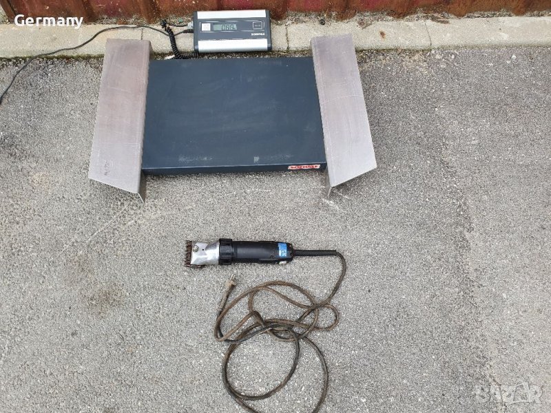 Кантар везна 100кг.  Liester машинка за постригване на животни, снимка 1