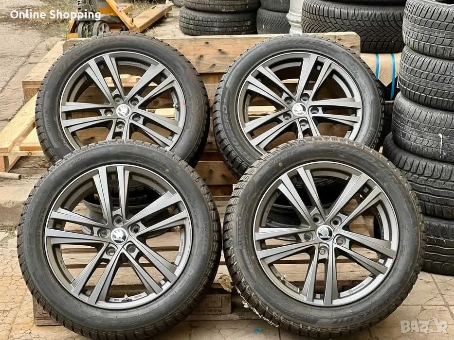 5х112 17 Джанти Шкода Октавия Супърб 5x112 Skoda Octavia Super НОВИ, снимка 1