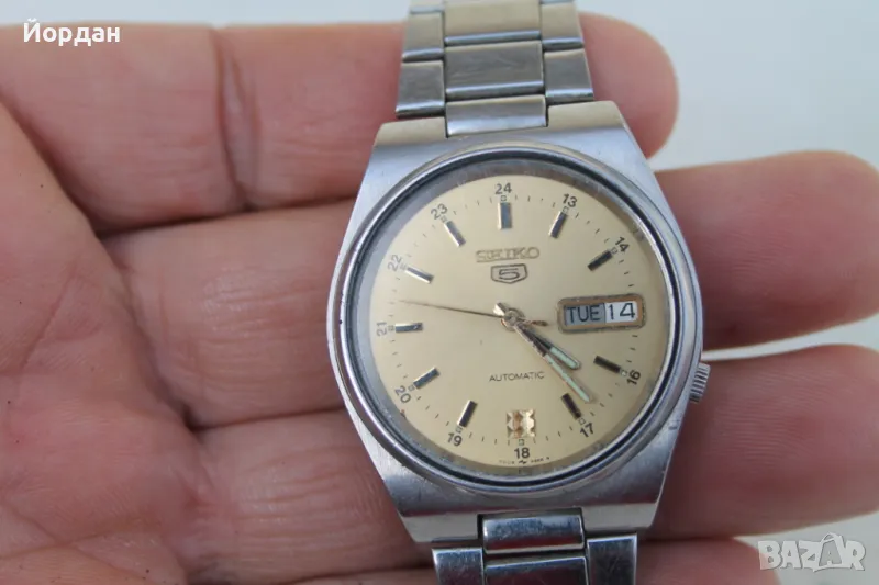 Японски ръчен часовник ''Seiko 5'' автоматичен, снимка 1