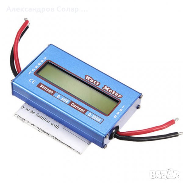 100A 60V Дигитален Ватметър, акумулаторен тестер, снимка 1