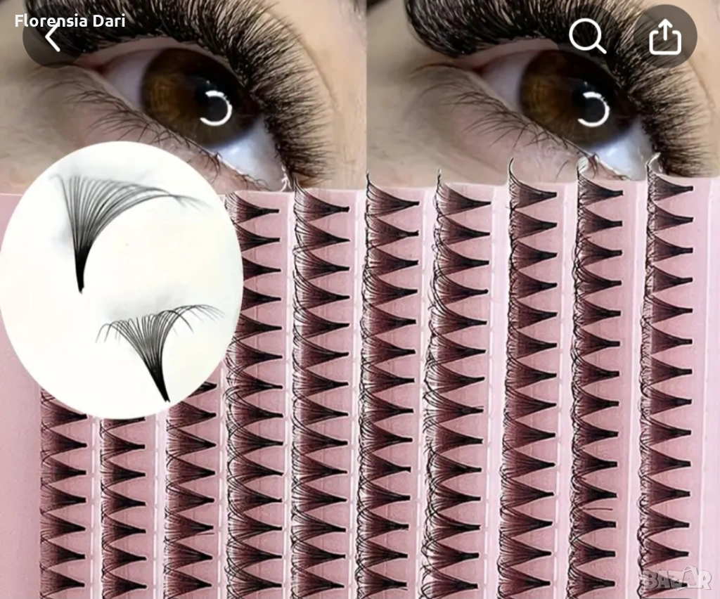 Мигли за залепване , снимка 1