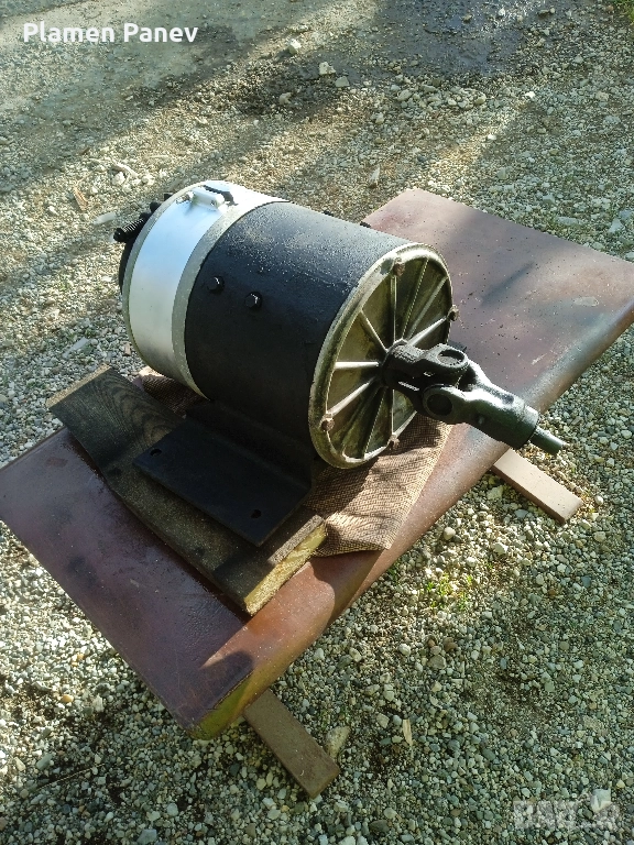 Тягов електромоторМТ-4 1.5кв. 1200об. 31волта, снимка 1