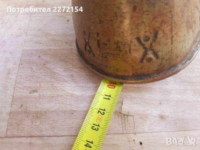 Бакърено джезве , снимка 5 - Антикварни и старинни предмети - 51427792