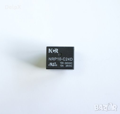 Реле NRP10-C24D 24VDC 10A 1 контактна група 240V