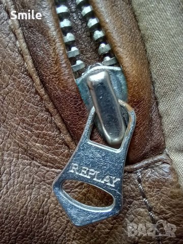 Дамско яке Replay - естествена кожа /оригинал/, снимка 6 - Якета - 36621330