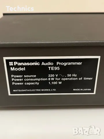 Panasonic TE 95 AUDIO TIMER , снимка 6 - Ресийвъри, усилватели, смесителни пултове - 49577620