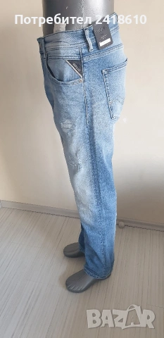 Replay Milano Anbass и Grover Stretch Slim Fit Mens Size 34/32 и 32/32 2бр НОВО! ОРИГИНАЛ Мъжки Дънк, снимка 10 - Дънки - 53863754