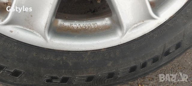 1бр резервна гума с джанти за BMW 17,5x120, ЕТ 30 ,8Jх17Н2, снимка 3 - Гуми и джанти - 50626399