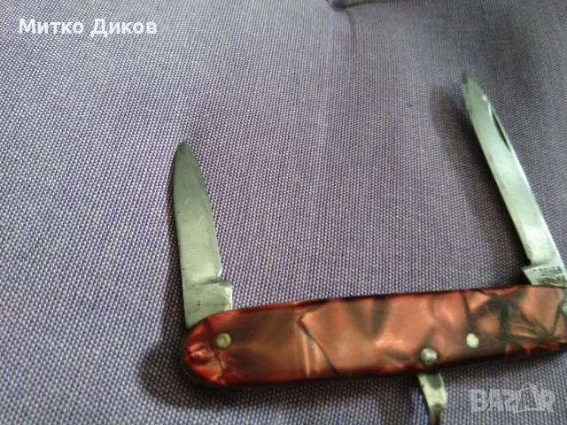 Ножче Петко Денев 3 части без луфт №9, снимка 2 - Ножове - 49798571