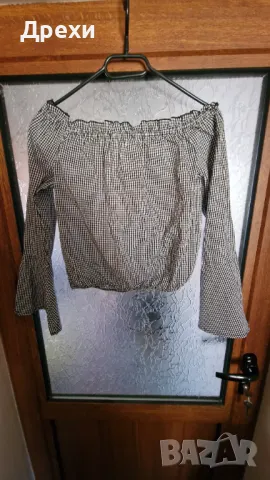 Дамска къса блузка, снимка 3 - Блузи с дълъг ръкав и пуловери - 48977368