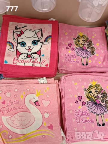детски кърпи 30х30 см, снимка 7 - Хавлиени кърпи - 44210977