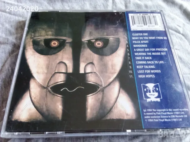 Pink Floyd – The Division Bell нов матричен диск с книжка, снимка 4 - CD дискове - 55811310