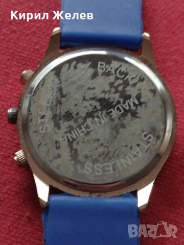 Красив часовник унисекс GENEVA силиконова каишка - 3154, снимка 4 - Мъжки - 34412239