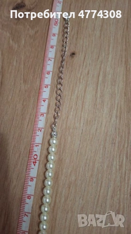 Комплект от перли колие и гривна. , снимка 4 - Колиета, медальони, синджири - 53938910