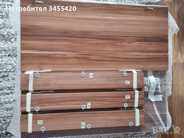 трапезна маса ( разтегаема)+6 стола , снимка 17 - Маси - 52923193