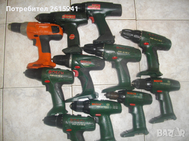 Bosch/Metabo/Spit-Боди За Винтоверт-9,6V-12V-15,6V-14,4V-18V-Швейц/Герм/Малайзия, снимка 1