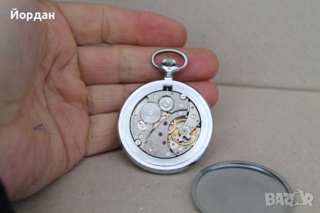 СССР джобен часовник ''Молния'', снимка 11 - Антикварни и старинни предмети - 38925533