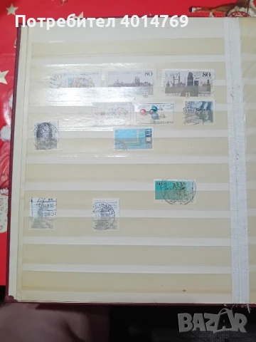 Пощенски марки от ФРГ от 80 те., снимка 3 - Филателия - 50659420