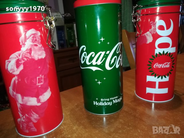 COCA COLA Х 3-КОЛЕКЦИЯ 2312211057, снимка 2 - Колекции - 35225424