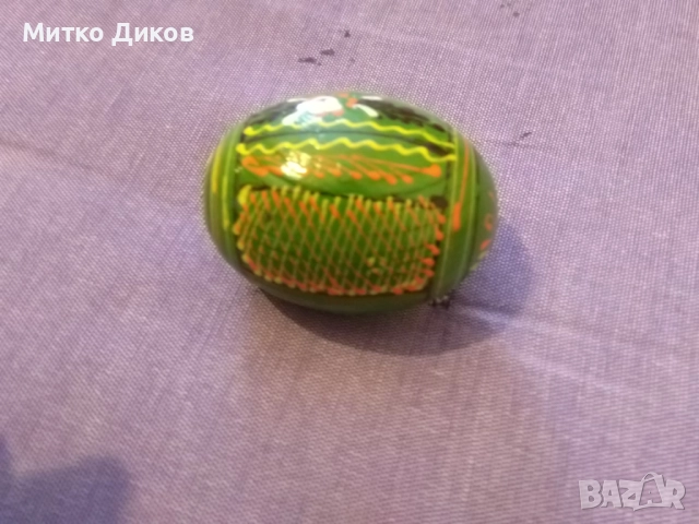 Дървено велкденско яйце ръчно рисувано ново, снимка 2 - Декорация за дома - 52710722