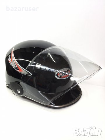 Нова Каска за Мотор А-35-Черна/Синя/Червена/Сива