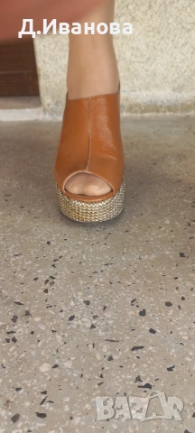 Сандали естествена кожа, снимка 4 - Сандали - 54211449