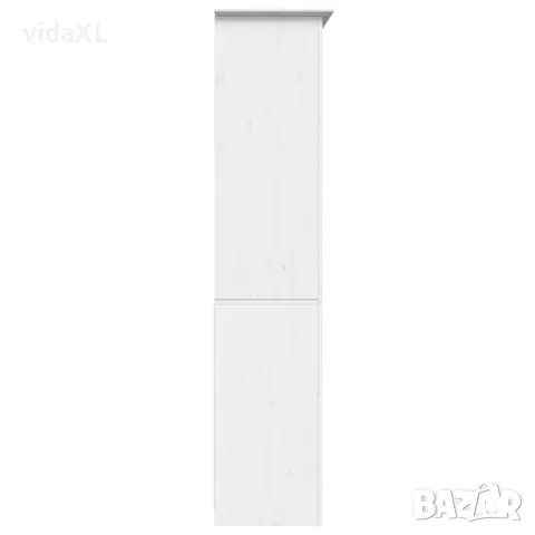 vidaXL Етажерка за книги BODO бяла 82x40x173 см бор масив, снимка 5 - Етажерки - 56147265